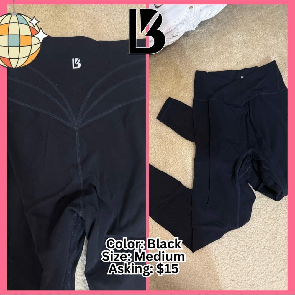 Black Buffbunny 7/8 Leggings